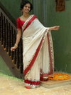 MG 469 Plain Linen Digital Printed Designer Sarees Wholesale Price In Surat